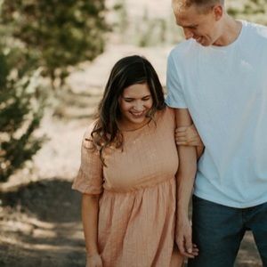 Roolee Babydoll Dress (Salmon)